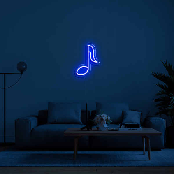 'Note' Neon Sign