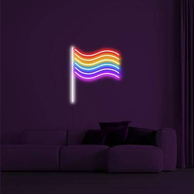 'Pride Flag' LED Neon Sign