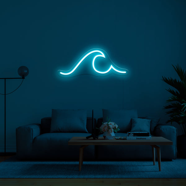 'Wave' Neon Sign